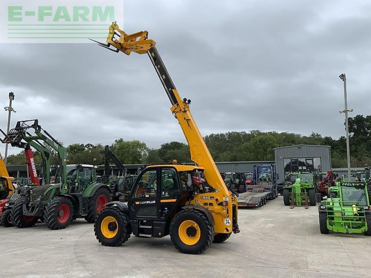 Minibagger del tipo JCB 542-70 agri plus telehandler (st20927), Gebrauchtmaschine en SHAFTESBURY (Imagen 15)