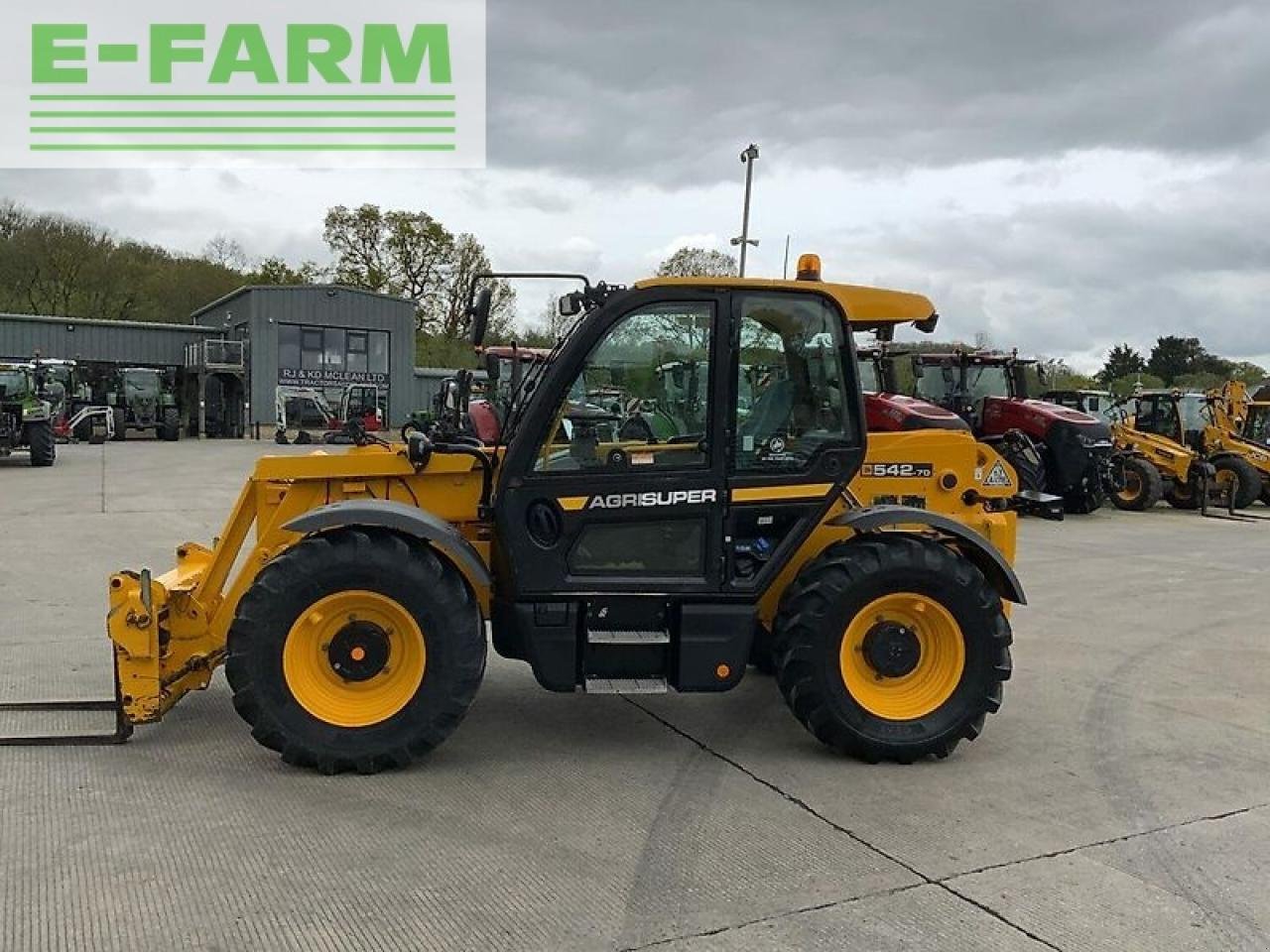 Minibagger Türe ait JCB 542-70 agri super telehandler (st19684), Gebrauchtmaschine içinde SHAFTESBURY (resim 7)