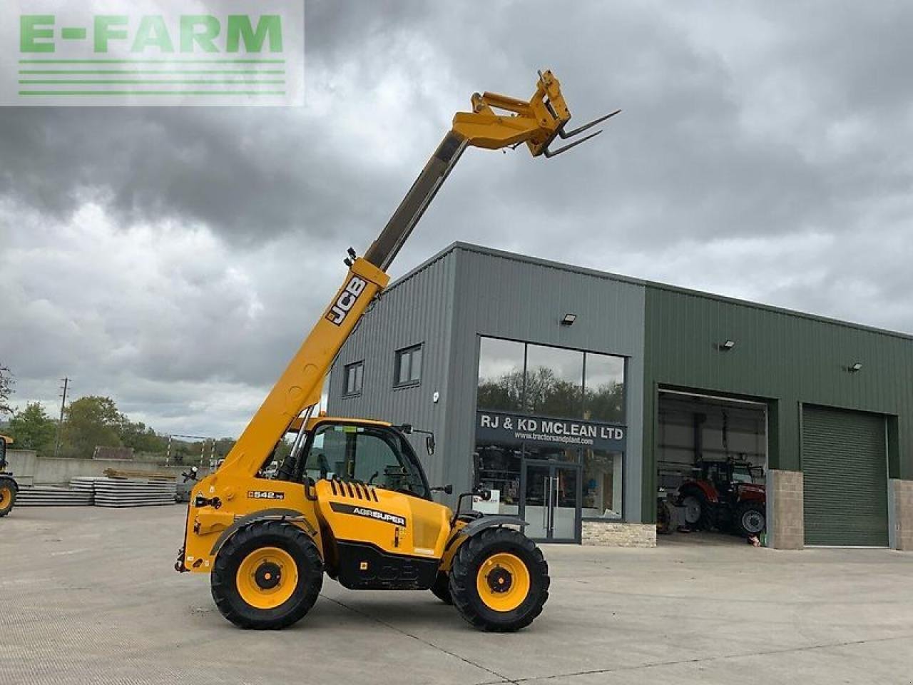 Minibagger del tipo JCB 542-70 agri super telehandler (st19684), Gebrauchtmaschine en SHAFTESBURY (Imagen 1)