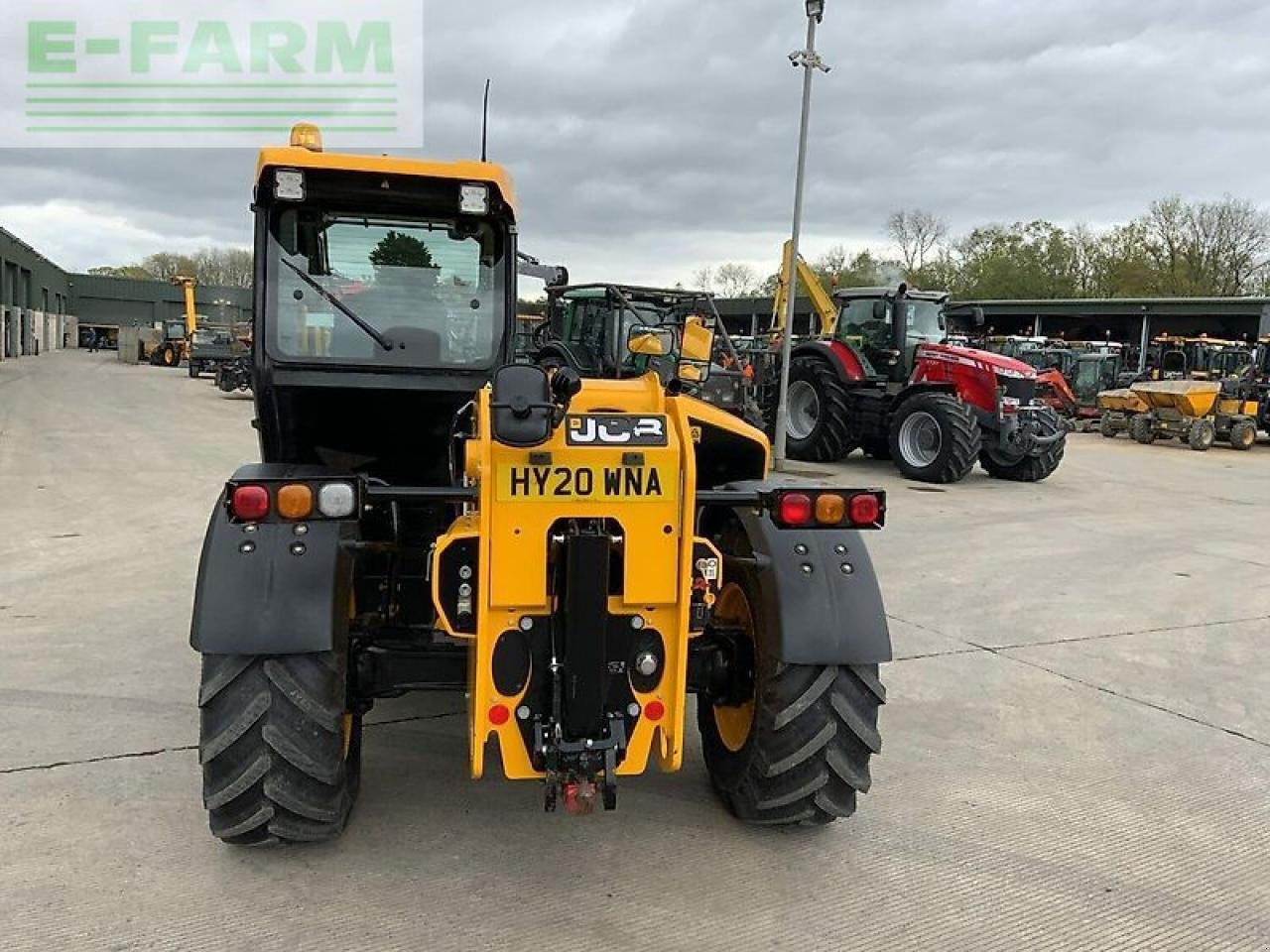 Minibagger typu JCB 542-70 agri super telehandler (st19684), Gebrauchtmaschine v SHAFTESBURY (Obrázok 4)