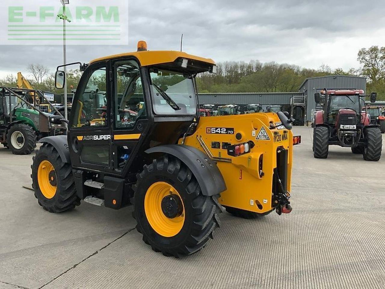 Minibagger des Typs JCB 542-70 agri super telehandler (st19684), Gebrauchtmaschine in SHAFTESBURY (Bild 5)