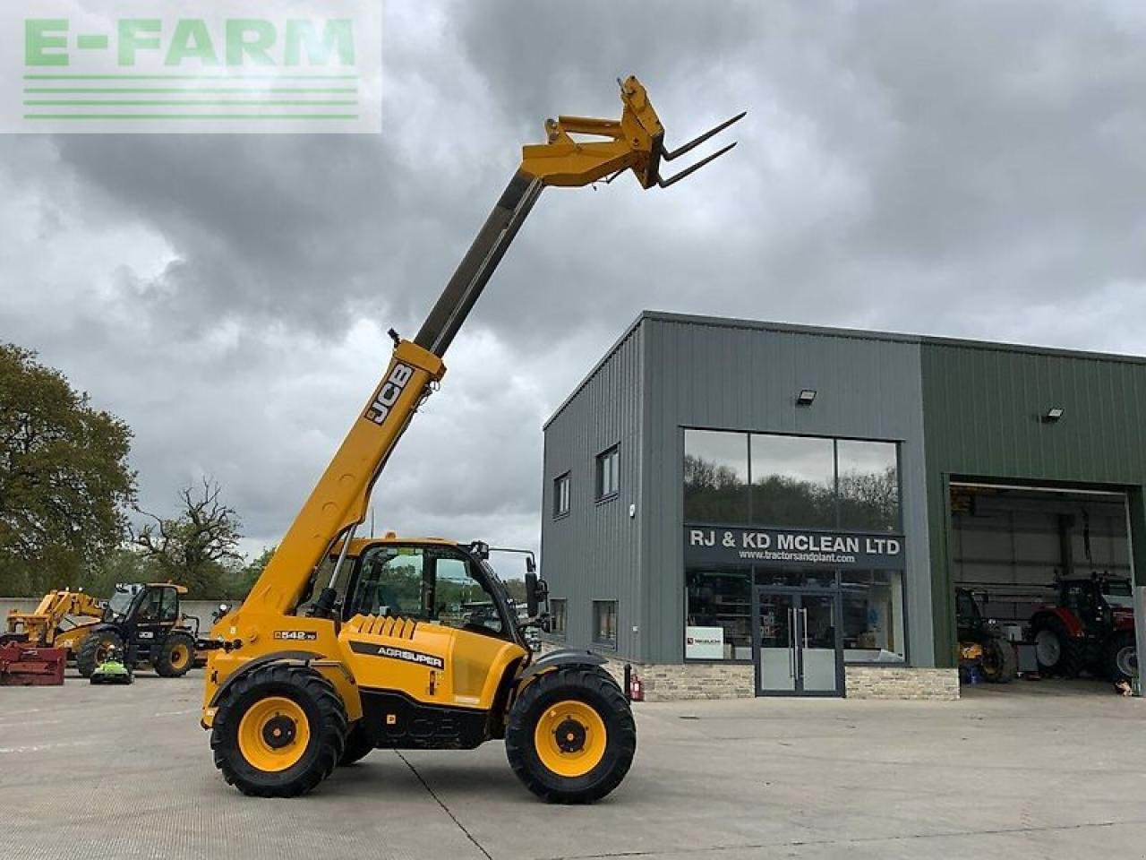 Minibagger del tipo JCB 542-70 agri super telehandler (st19684), Gebrauchtmaschine en SHAFTESBURY (Imagen 14)