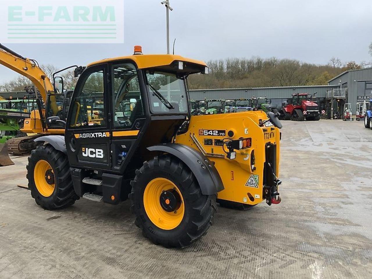 Minibagger типа JCB 542-70 agri xtra dualtech-vt telehandler (st21739), Gebrauchtmaschine в SHAFTESBURY (Фотография 5)