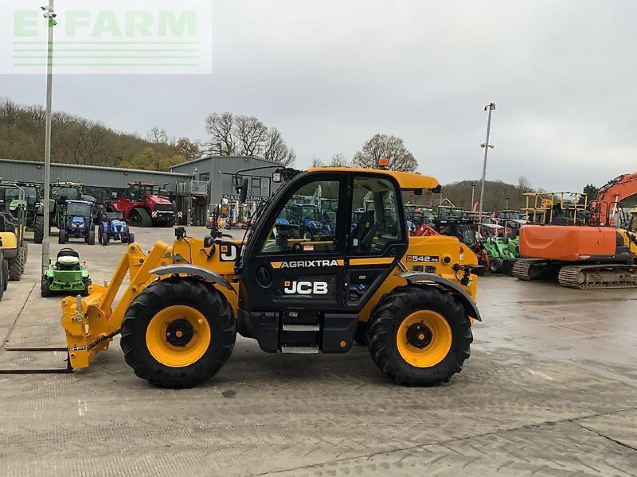 Minibagger типа JCB 542-70 agri xtra dualtech-vt telehandler (st21739), Gebrauchtmaschine в SHAFTESBURY (Фотография 7)