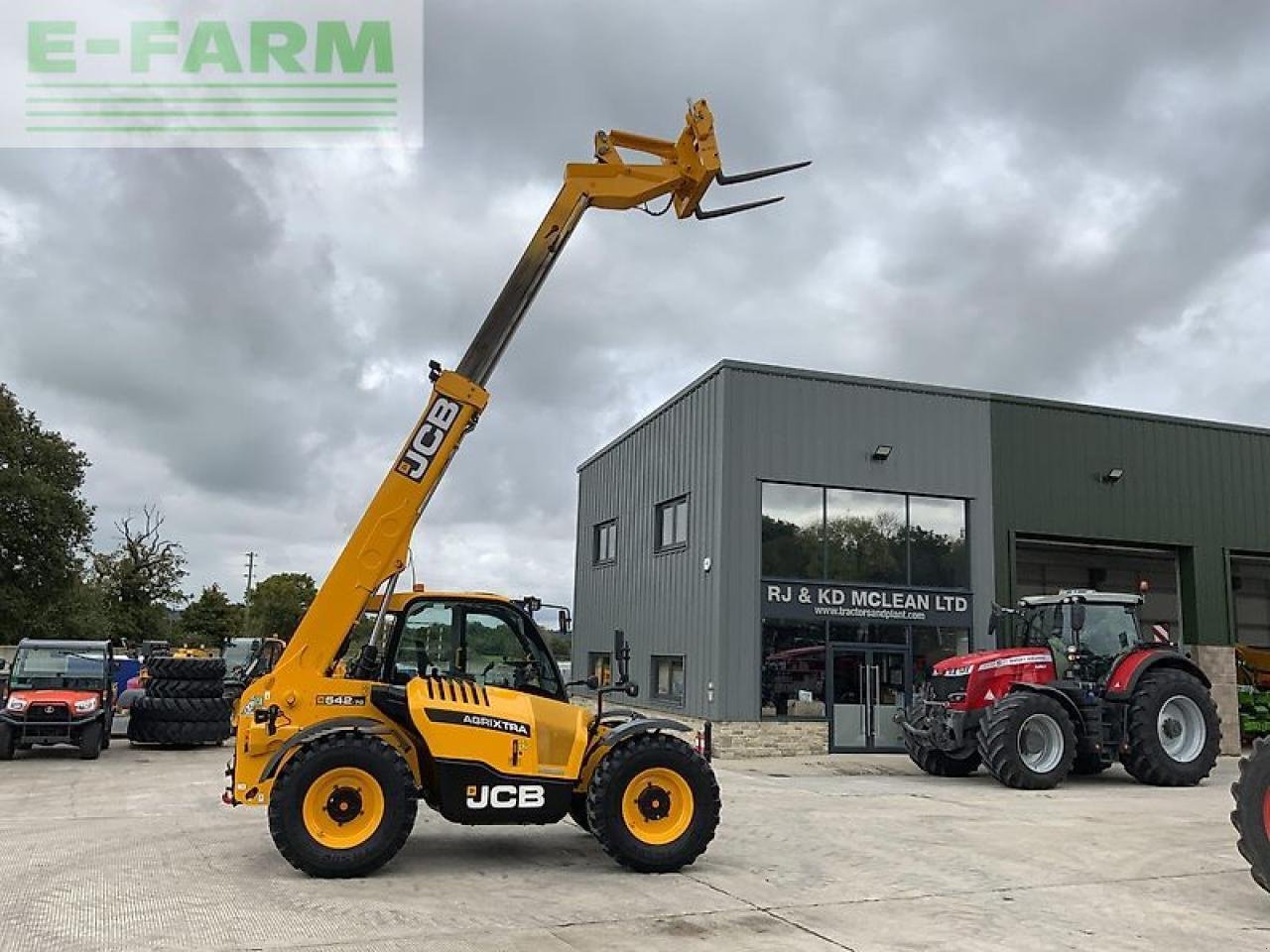 Minibagger del tipo JCB 542-70 agri xtra telehandler (st21340), Gebrauchtmaschine en SHAFTESBURY (Imagen 1)