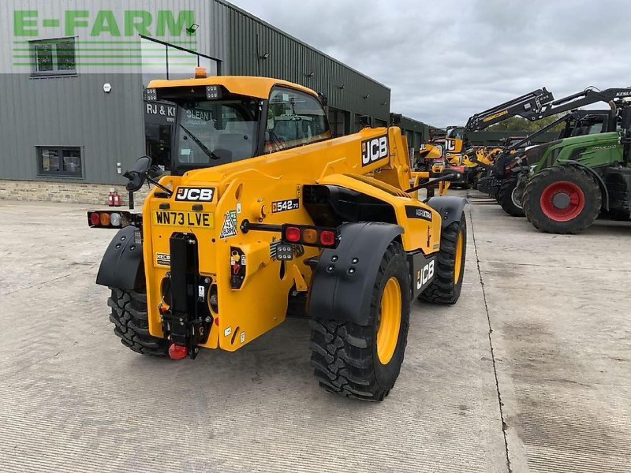 Minibagger typu JCB 542-70 agri xtra telehandler (st21340), Gebrauchtmaschine v SHAFTESBURY (Obrázok 3)