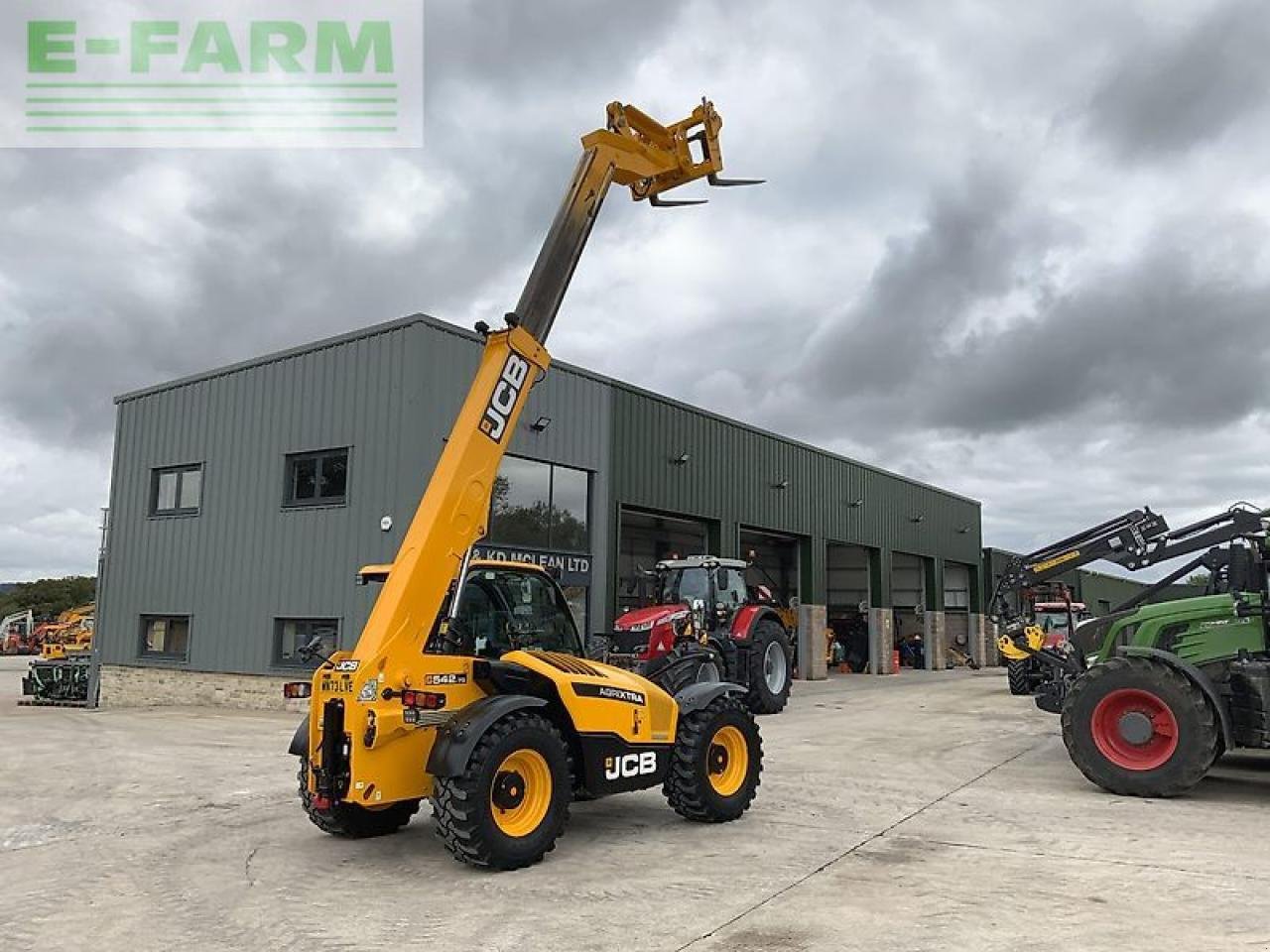 Minibagger typu JCB 542-70 agri xtra telehandler (st21340), Gebrauchtmaschine v SHAFTESBURY (Obrázok 13)