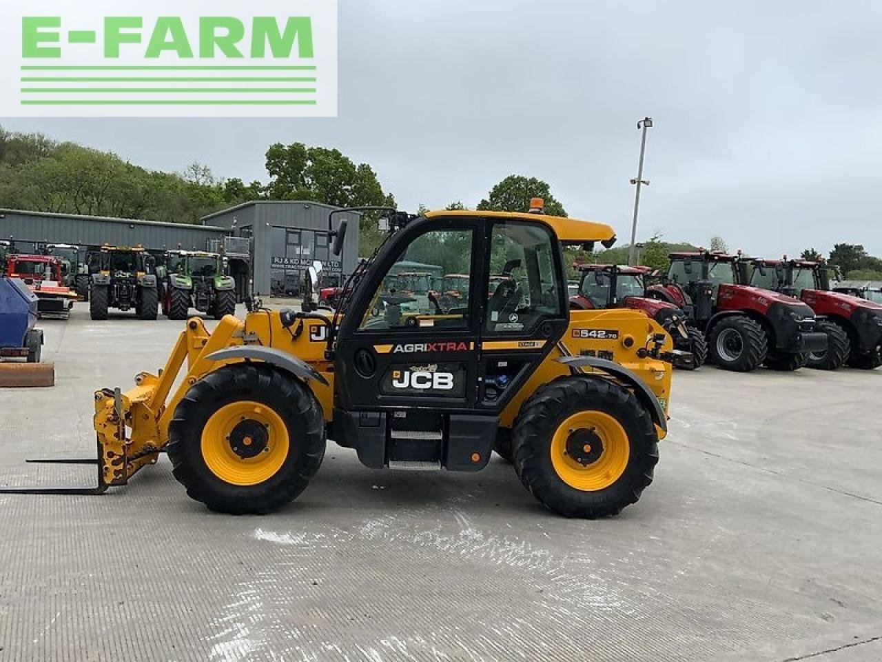 Minibagger типа JCB 542-70 agri xtra telehandler, Gebrauchtmaschine в SHAFTESBURY (Фотография 7)