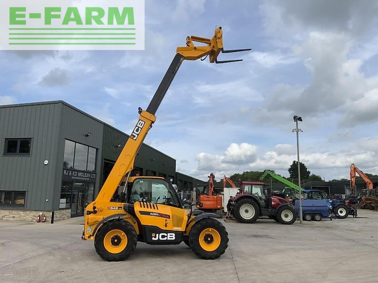 Minibagger typu JCB 542-70 agri xtra telehandler, Gebrauchtmaschine w SHAFTESBURY (Zdjęcie 1)