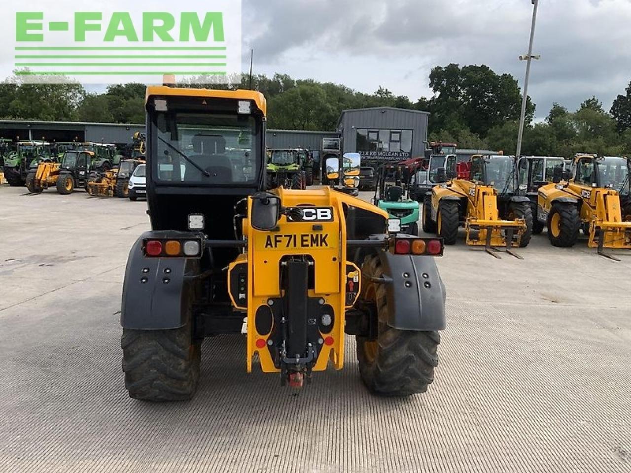 Minibagger типа JCB 542-70 agri xtra telehandler, Gebrauchtmaschine в SHAFTESBURY (Фотография 4)