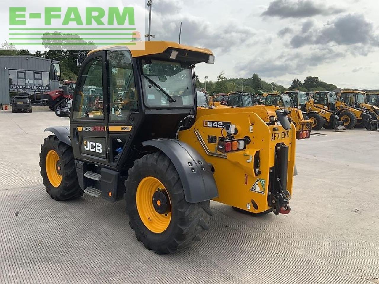 Minibagger typu JCB 542-70 agri xtra telehandler, Gebrauchtmaschine v SHAFTESBURY (Obrázok 5)