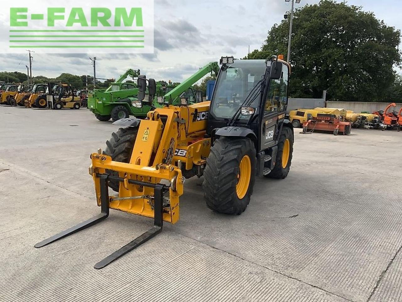 Minibagger del tipo JCB 542-70 agri xtra telehandler, Gebrauchtmaschine en SHAFTESBURY (Imagen 8)