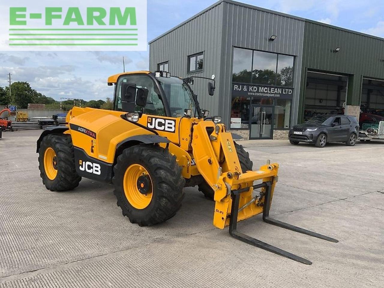 Minibagger del tipo JCB 542-70 agri xtra telehandler, Gebrauchtmaschine en SHAFTESBURY (Imagen 10)