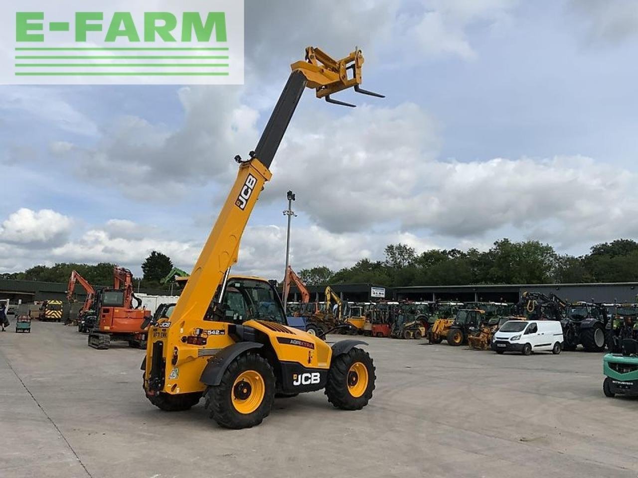 Minibagger del tipo JCB 542-70 agri xtra telehandler, Gebrauchtmaschine en SHAFTESBURY (Imagen 11)