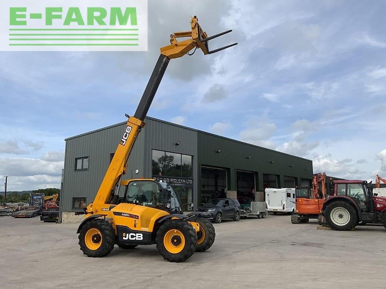 Minibagger del tipo JCB 542-70 agri xtra telehandler, Gebrauchtmaschine en SHAFTESBURY (Imagen 12)