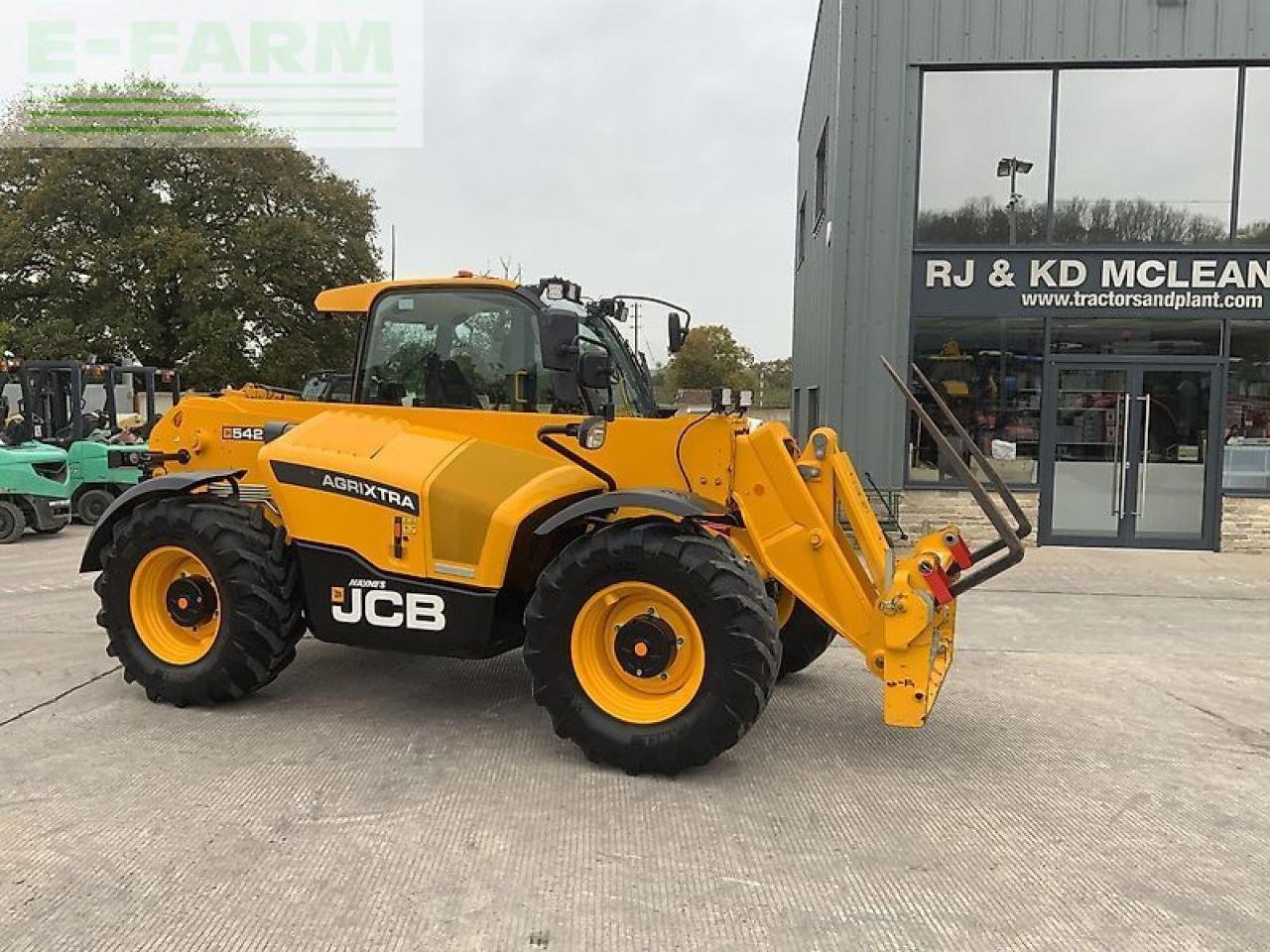 Minibagger van het type JCB 542-70 agri xtra telehandler, Gebrauchtmaschine in SHAFTESBURY (Foto 4)