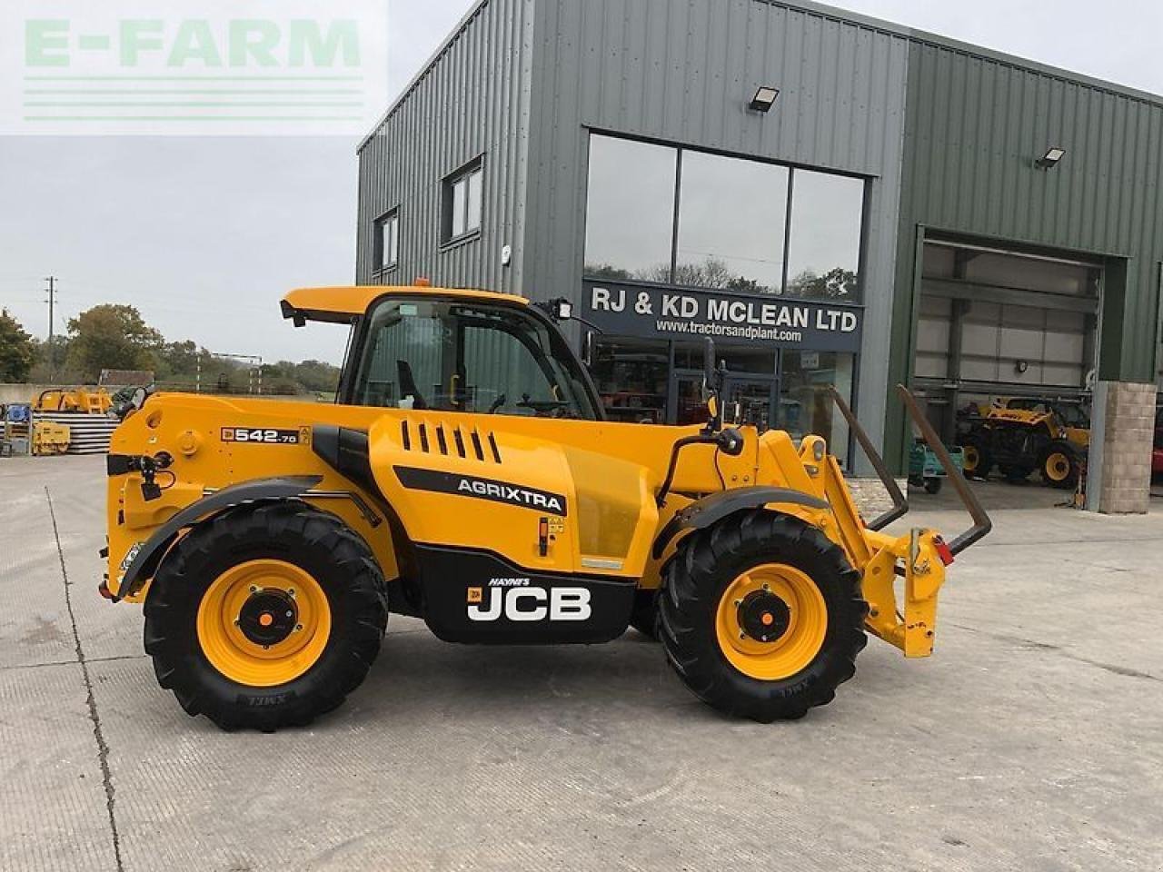 Minibagger от тип JCB 542-70 agri xtra telehandler, Gebrauchtmaschine в SHAFTESBURY (Снимка 5)