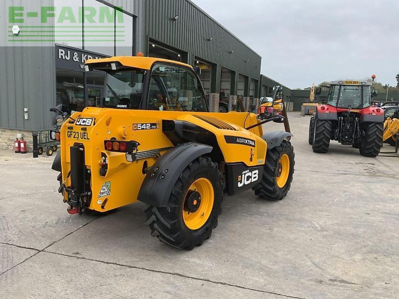 Minibagger от тип JCB 542-70 agri xtra telehandler, Gebrauchtmaschine в SHAFTESBURY (Снимка 7)