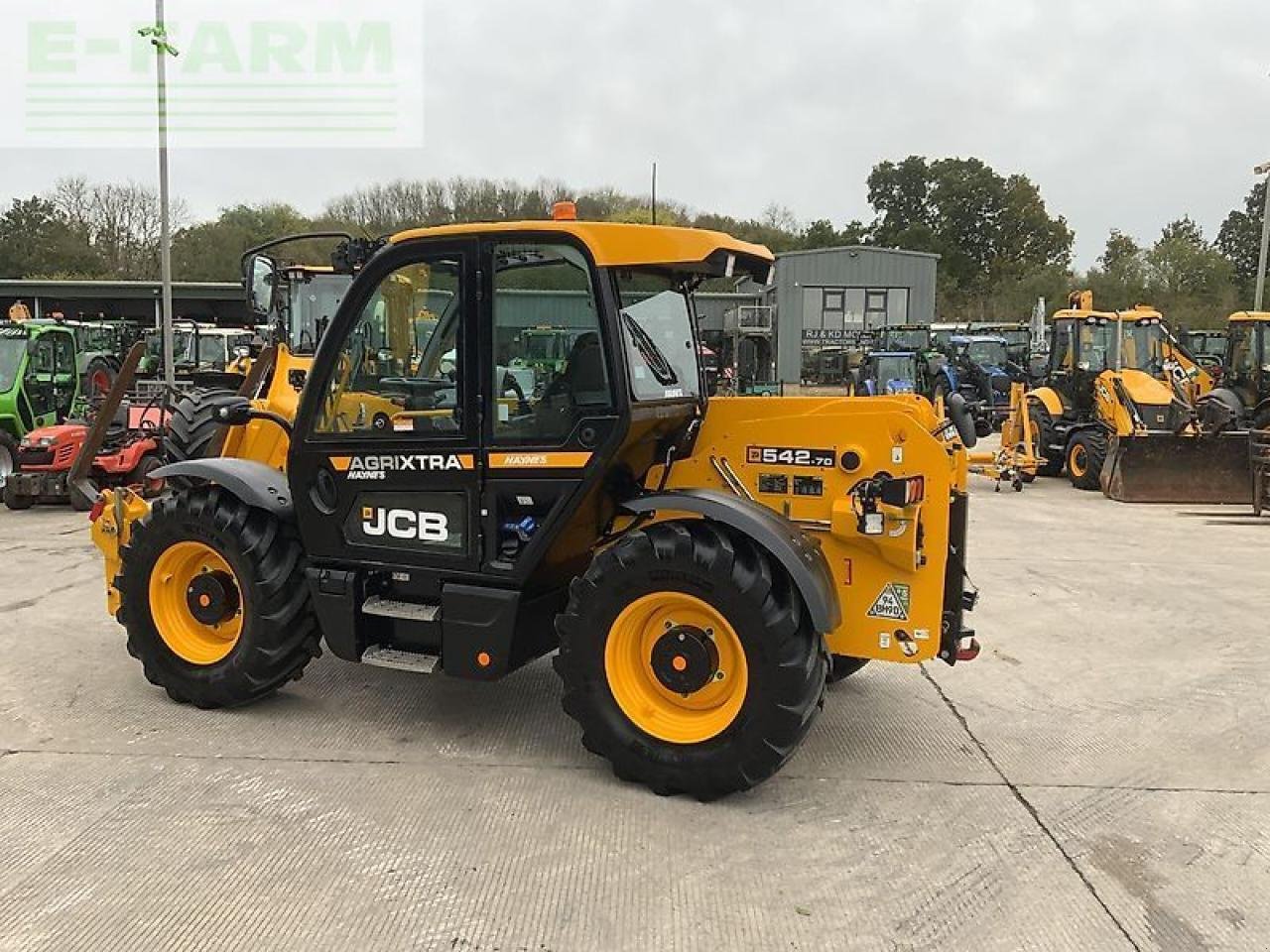 Minibagger van het type JCB 542-70 agri xtra telehandler, Gebrauchtmaschine in SHAFTESBURY (Foto 9)