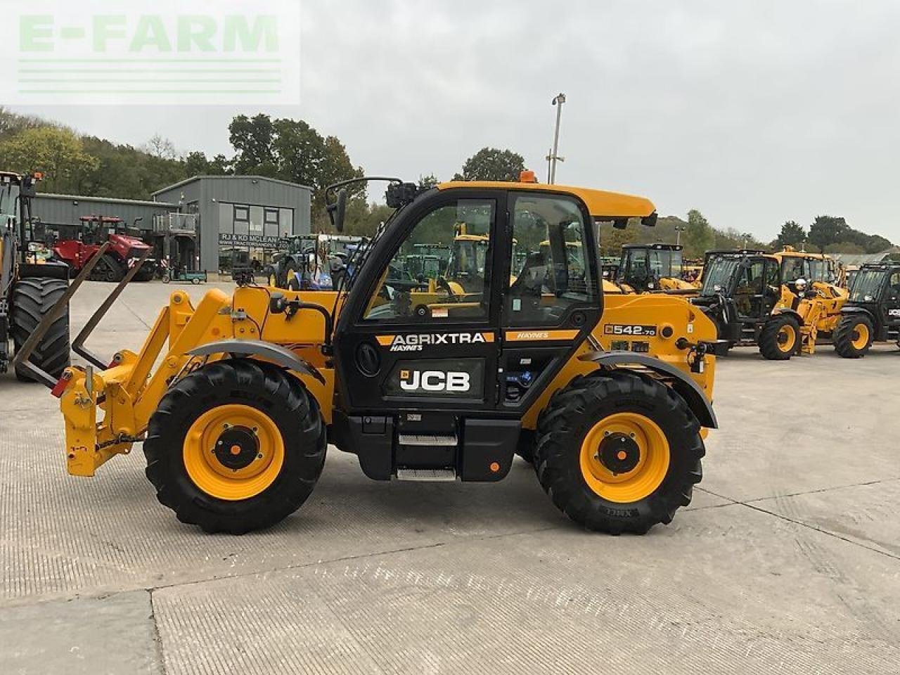 Minibagger van het type JCB 542-70 agri xtra telehandler, Gebrauchtmaschine in SHAFTESBURY (Foto 10)