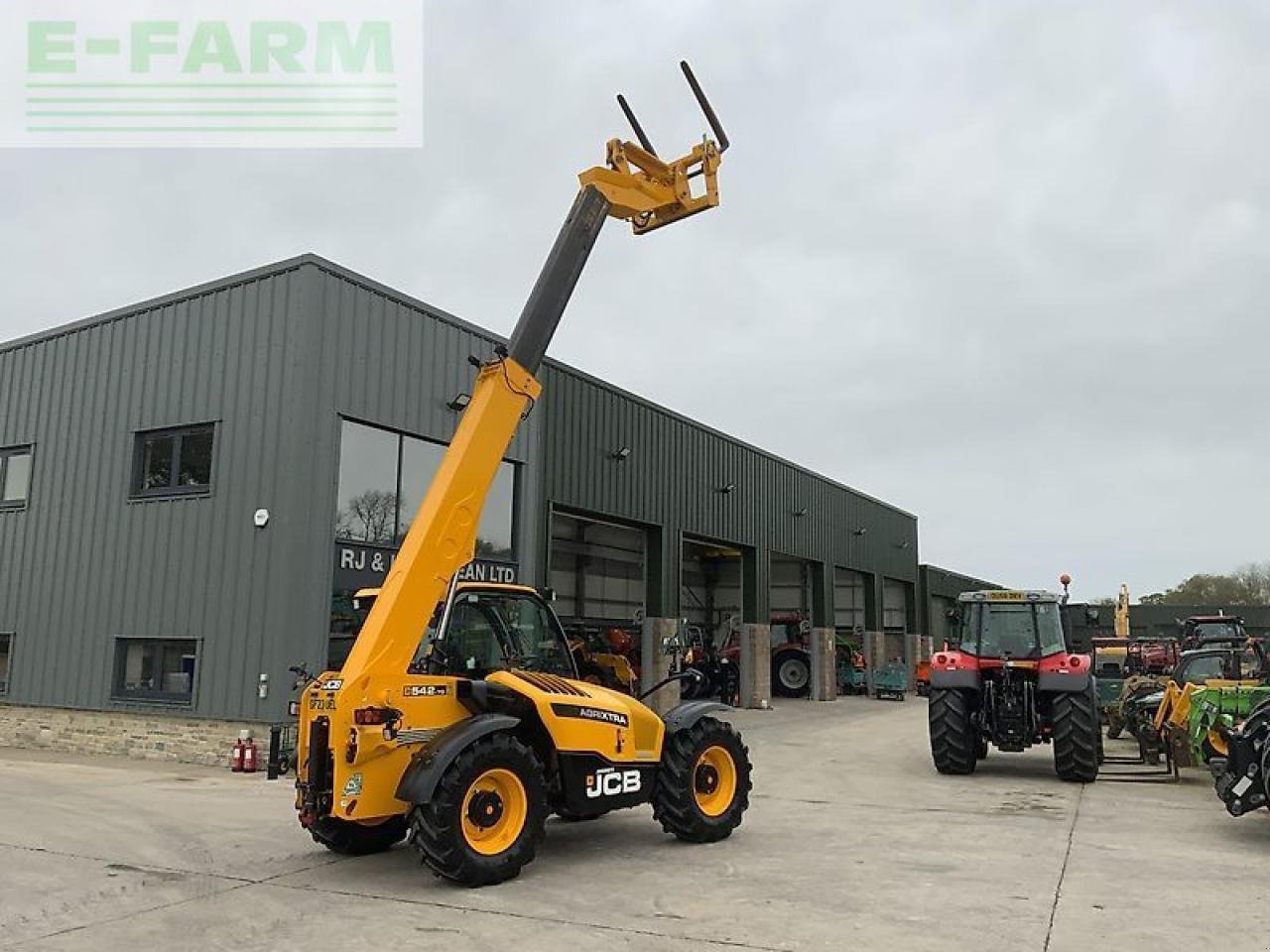 Minibagger van het type JCB 542-70 agri xtra telehandler, Gebrauchtmaschine in SHAFTESBURY (Foto 11)