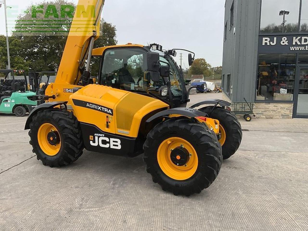 Minibagger des Typs JCB 542-70 agri xtra telehandler, Gebrauchtmaschine in SHAFTESBURY (Bild 12)