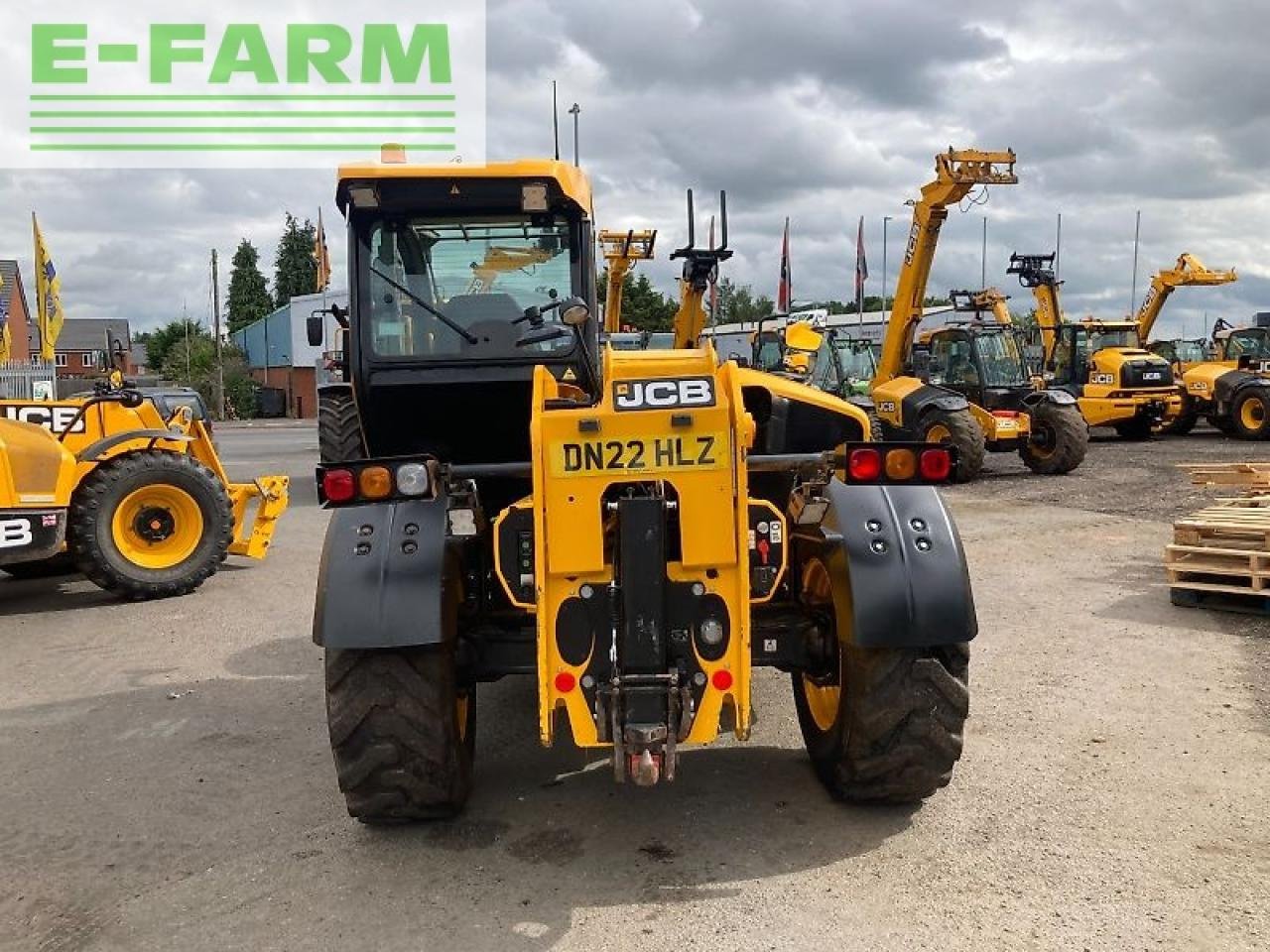 Minibagger van het type JCB 542-70, Gebrauchtmaschine in SHREWSBURRY (Foto 7)