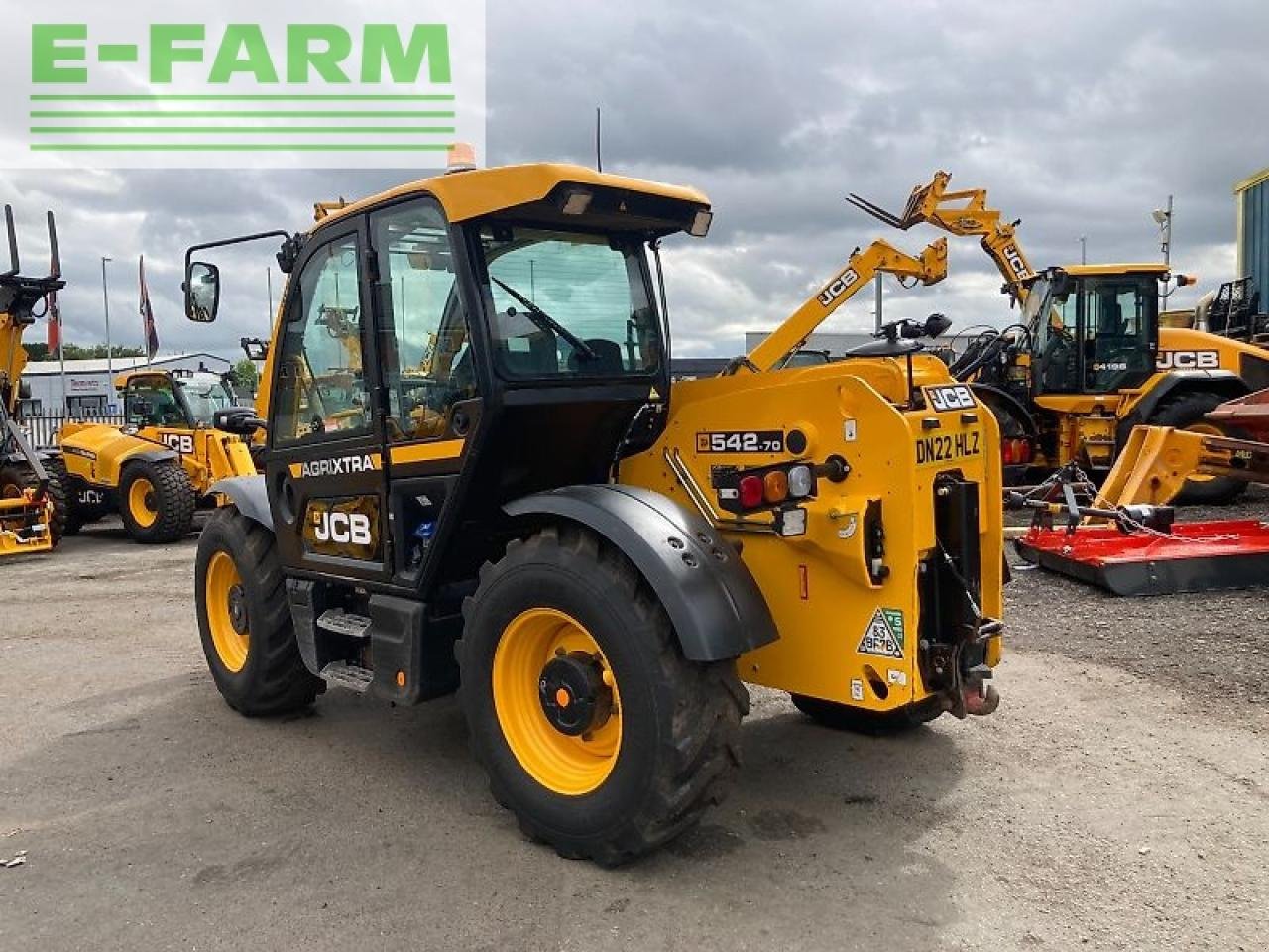 Minibagger van het type JCB 542-70, Gebrauchtmaschine in SHREWSBURRY (Foto 8)