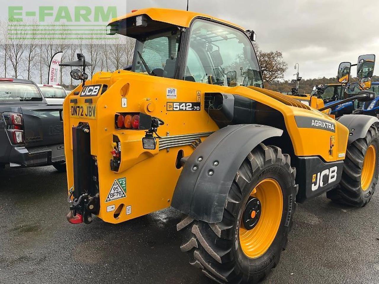 Minibagger tip JCB 542-70, Gebrauchtmaschine in SHREWSBURRY (Poză 3)