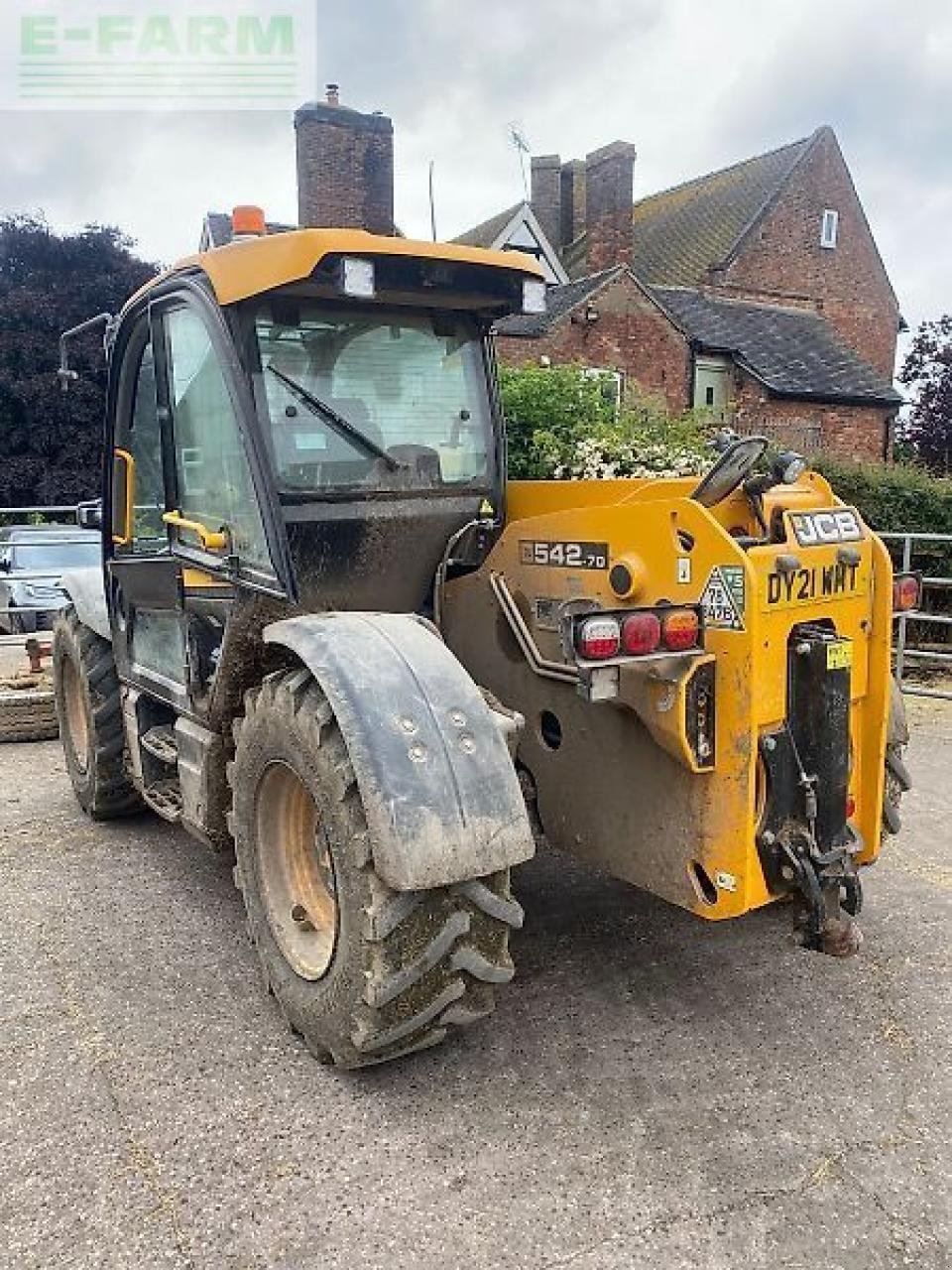 Minibagger des Typs JCB 542-70, Gebrauchtmaschine in SHREWSBURRY (Bild 11)