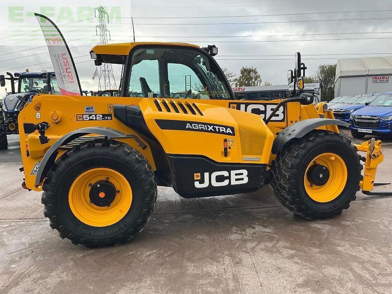 Minibagger tip JCB 542-70, Gebrauchtmaschine in SHREWSBURRY (Poză 5)