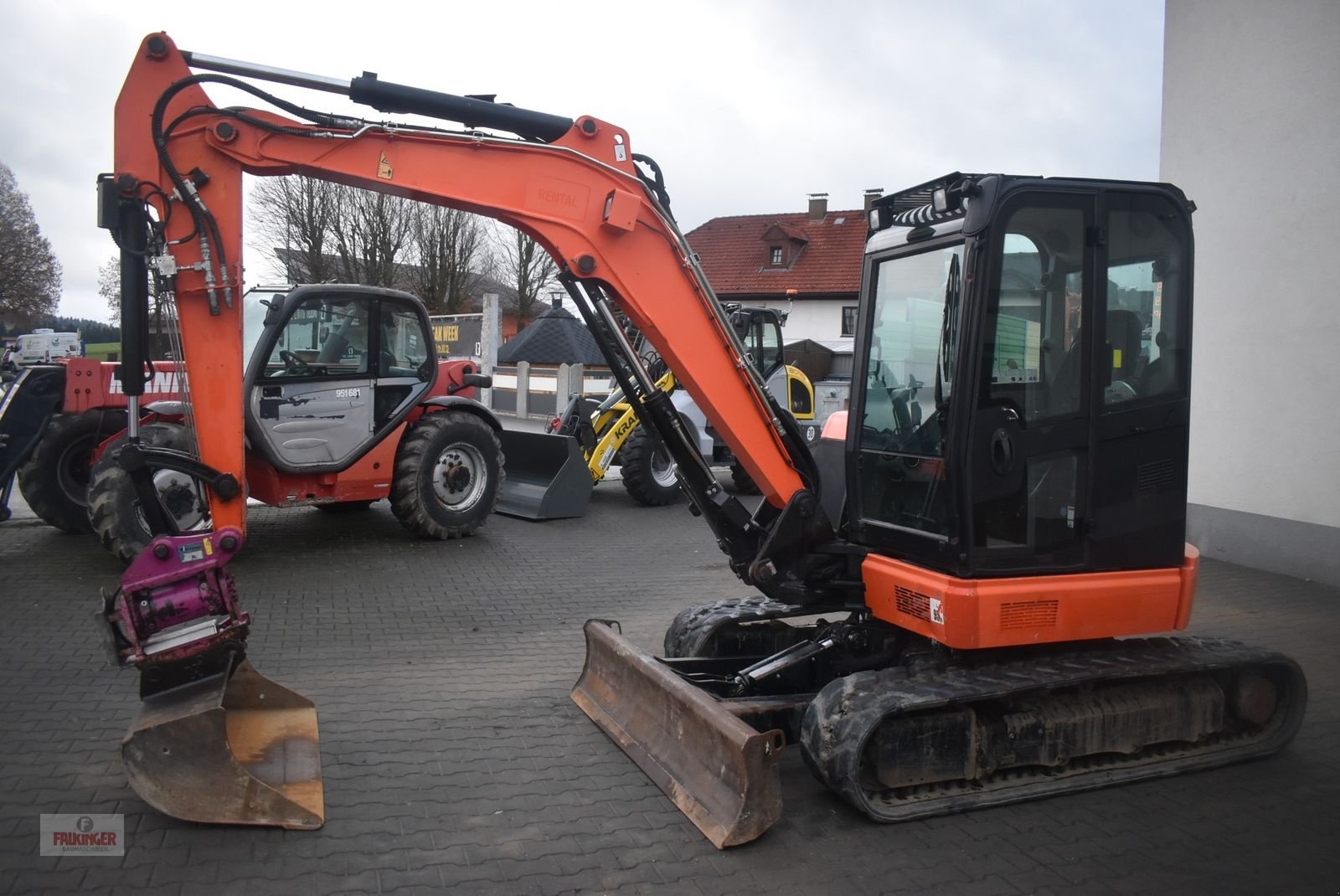 Minibagger типа JCB 55Z-1 mit Powertilt, Gebrauchtmaschine в Putzleinsdorf (Фотография 1)