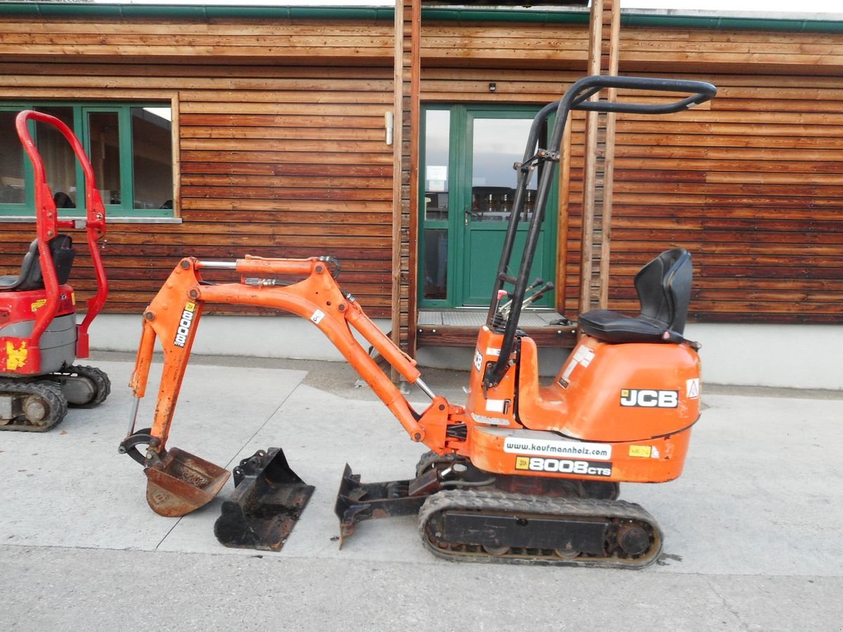 Minibagger des Typs JCB 8008 CTS mit Verstellfahrwerk!, Gebrauchtmaschine in St. Nikolai ob Draßling (Bild 1)