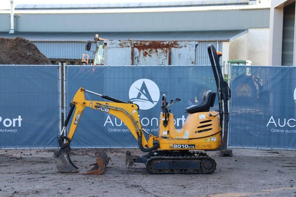 Minibagger des Typs JCB 8010 CTS, Gebrauchtmaschine in Antwerpen (Bild 2)