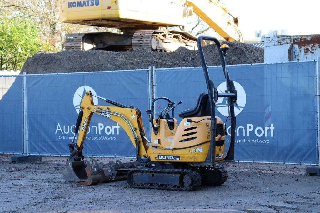 Minibagger des Typs JCB 8010 CTS, Gebrauchtmaschine in Antwerpen (Bild 4)