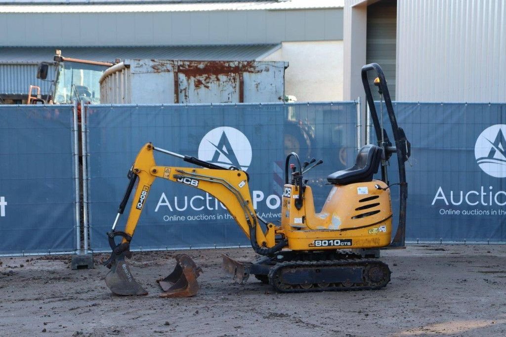 Minibagger des Typs JCB 8010 CTS, Gebrauchtmaschine in Antwerpen (Bild 1)