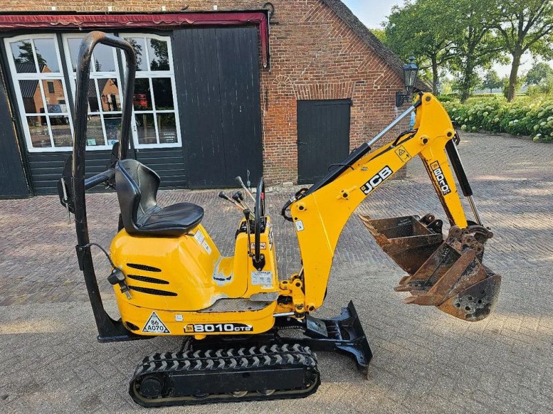 Minibagger del tipo JCB 8010 minigraver 2016 zeer compleet 1400 uur graafmachine, Gebrauchtmaschine en Scherpenzeel (Imagen 1)