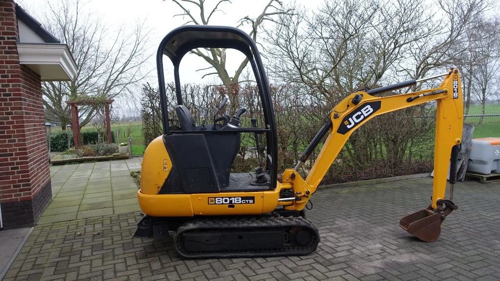 Minibagger za tip JCB 8018 CTS, Gebrauchtmaschine u IJsselmuiden (Slika 3)