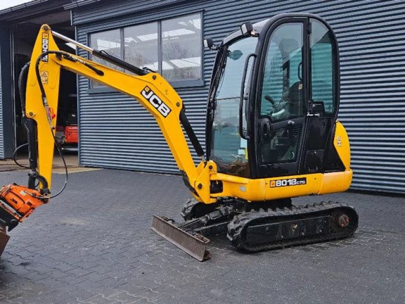 Minibagger des Typs JCB 8018 graafmachine, Gebrauchtmaschine in Scharsterbrug