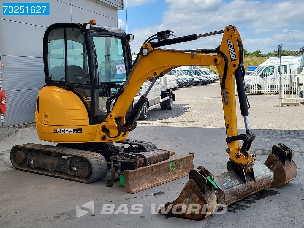 Minibagger Türe ait JCB 8025 ZTSL HAMMER + 3X BUCKET, Gebrauchtmaschine içinde Veghel (resim 7)