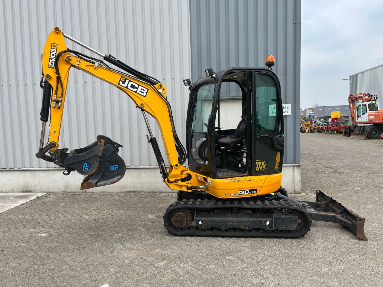 Minibagger του τύπου JCB 8030 ZTS, Gebrauchtmaschine σε Baarle-Nassau (Φωτογραφία 10)