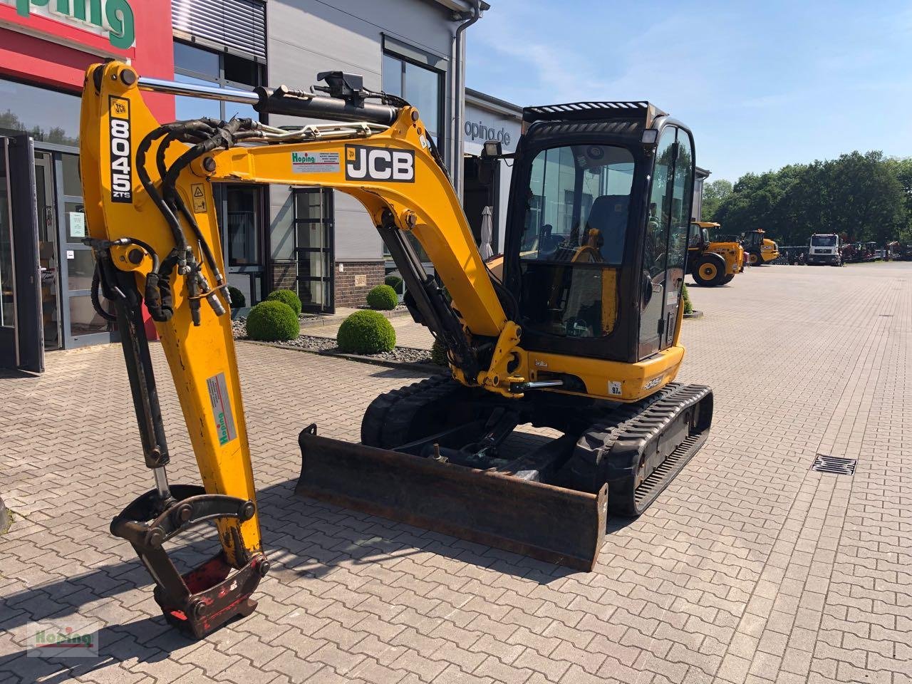 Minibagger des Typs JCB 8045 ZTS, Gebrauchtmaschine in Bakum (Bild 2)