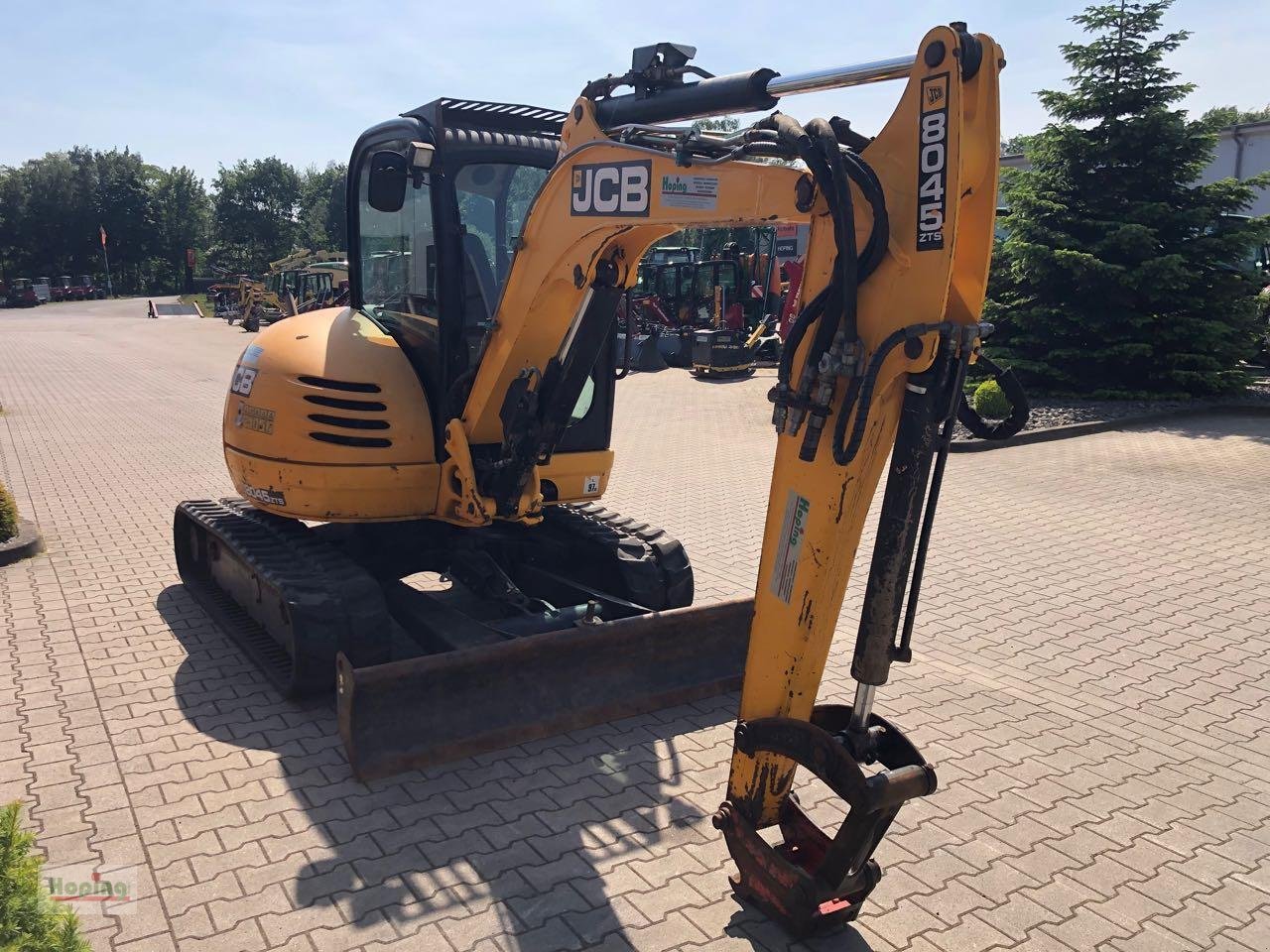 Minibagger des Typs JCB 8045 ZTS, Gebrauchtmaschine in Bakum (Bild 3)