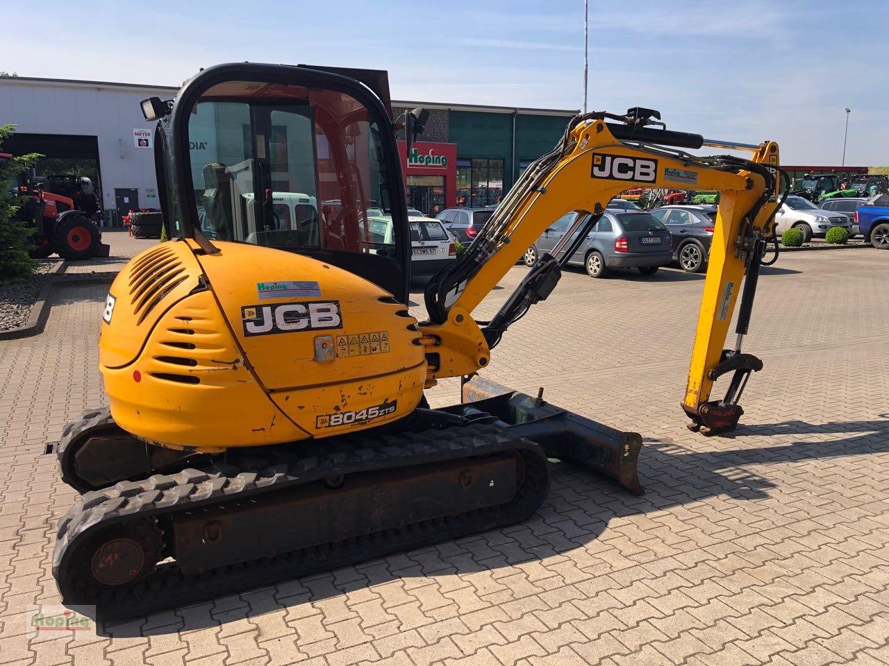 Minibagger des Typs JCB 8045 ZTS, Gebrauchtmaschine in Bakum (Bild 7)