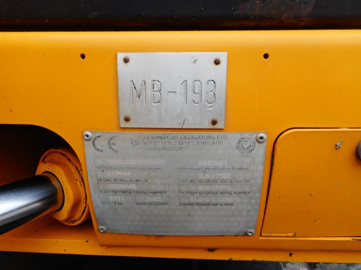 Minibagger del tipo JCB 8060 ( 5.991kg ), Gebrauchtmaschine In St. Nikolai ob Draßling (Immagine 5)