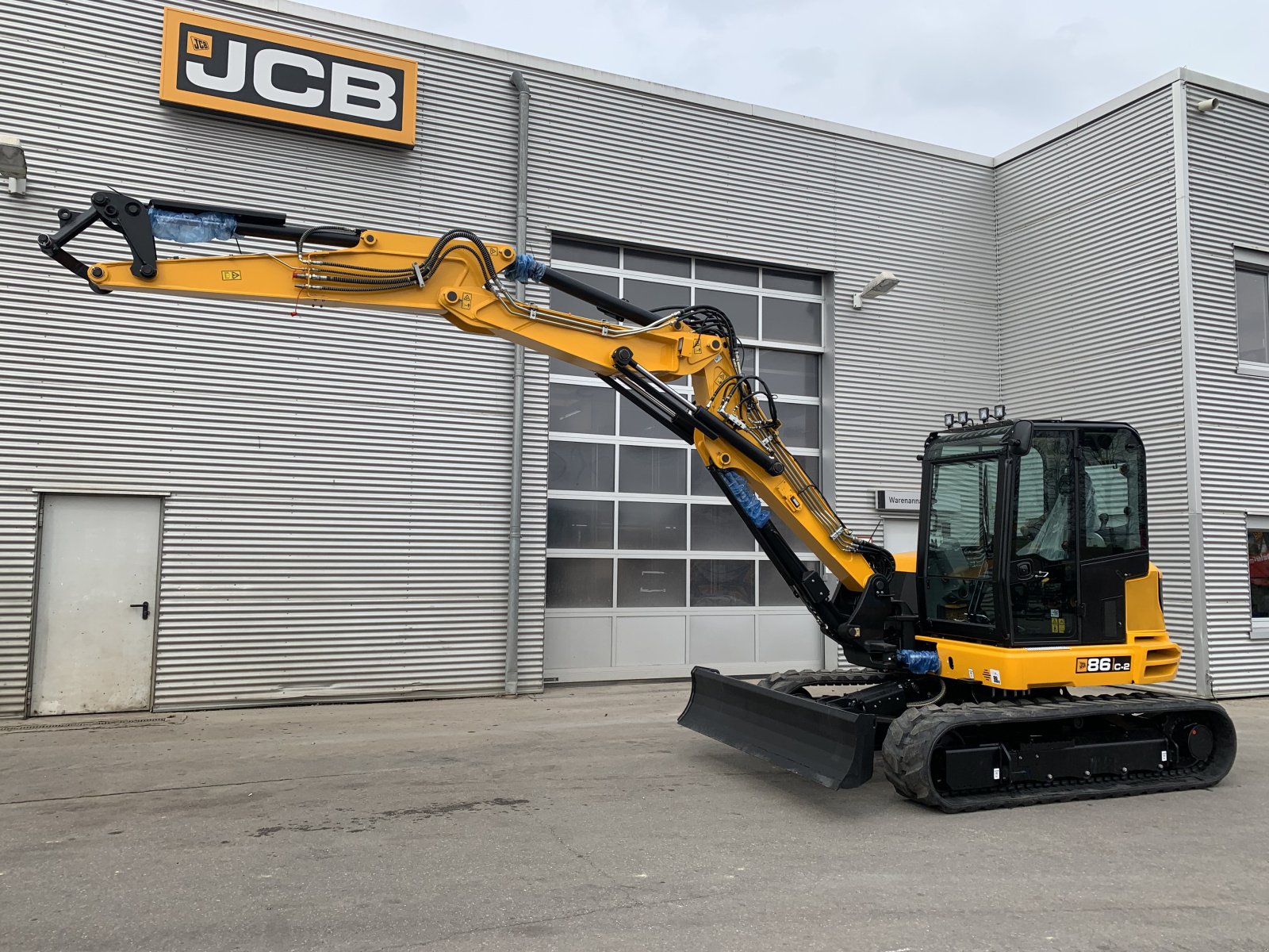 Minibagger of the type JCB 86C-2 TAB, Neumaschine in Heimstetten (Picture 2)