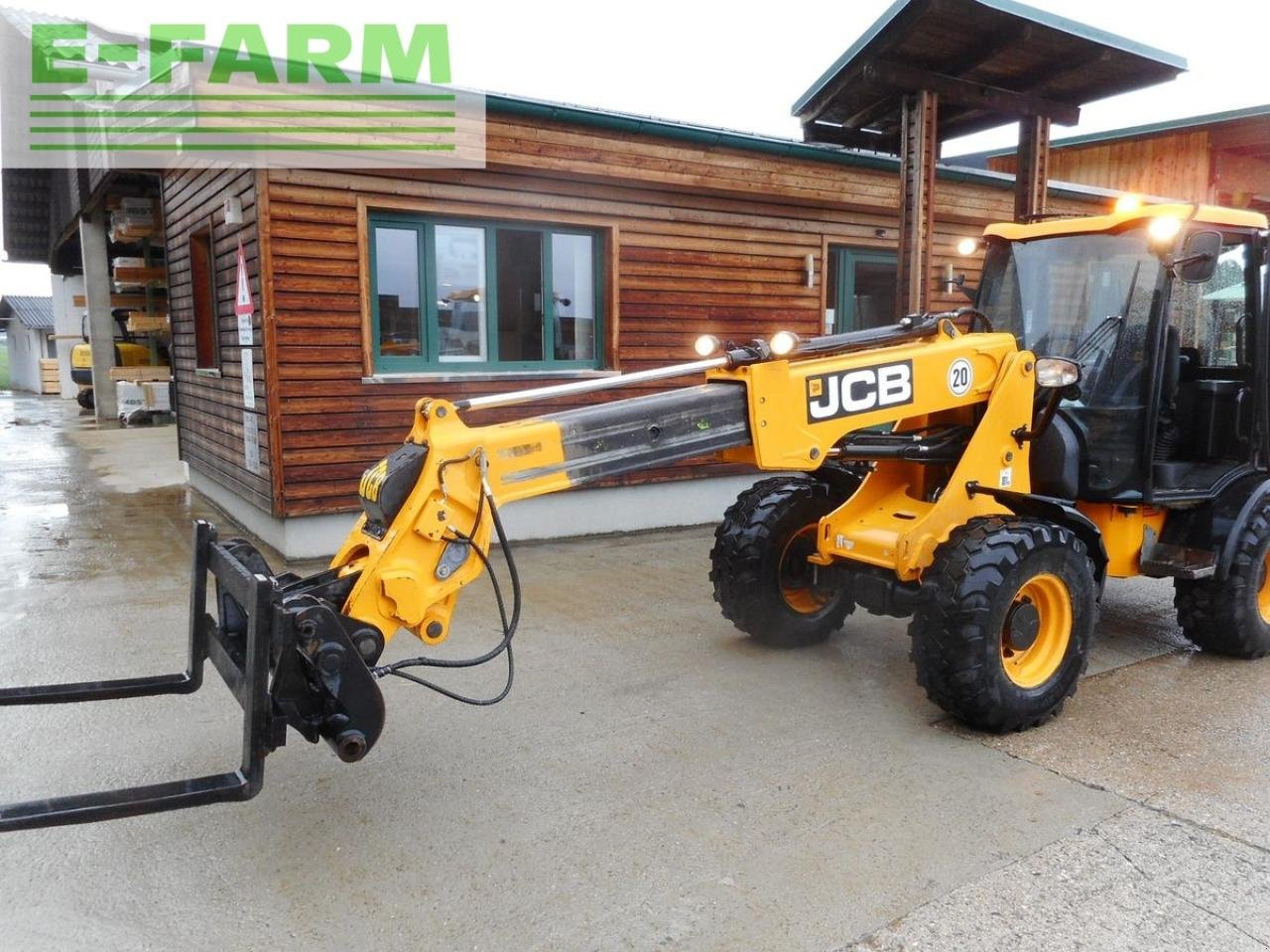 Minibagger tipa JCB tm 180 agri mit teleskoparm und euro aufnahme!, Gebrauchtmaschine u ST. NIKOLAI/DR. (Slika 6)