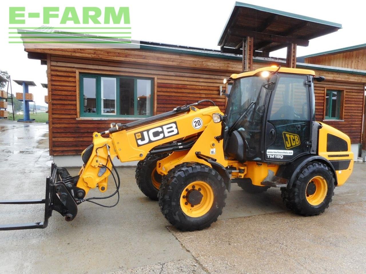 Minibagger tipa JCB tm 180 agri mit teleskoparm und euro aufnahme!, Gebrauchtmaschine u ST. NIKOLAI/DR. (Slika 7)