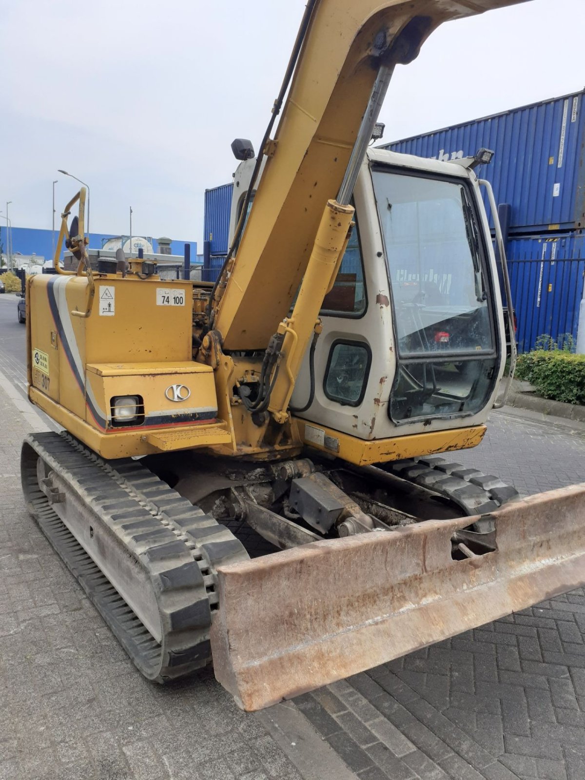 Minibagger des Typs Kato Hd307, Gebrauchtmaschine in Alblasserdam (Bild 3)