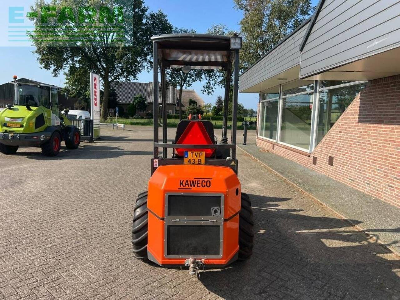 Minibagger Türe ait Kaweco kw 25 farmer, Gebrauchtmaschine içinde ag BROEKLAND (resim 4)